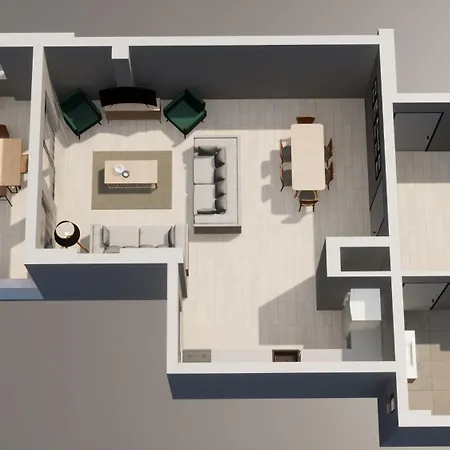 Eh481 - Confortable And Spacey 3 Bedroom Dublex Flat W Private Yard Apartment